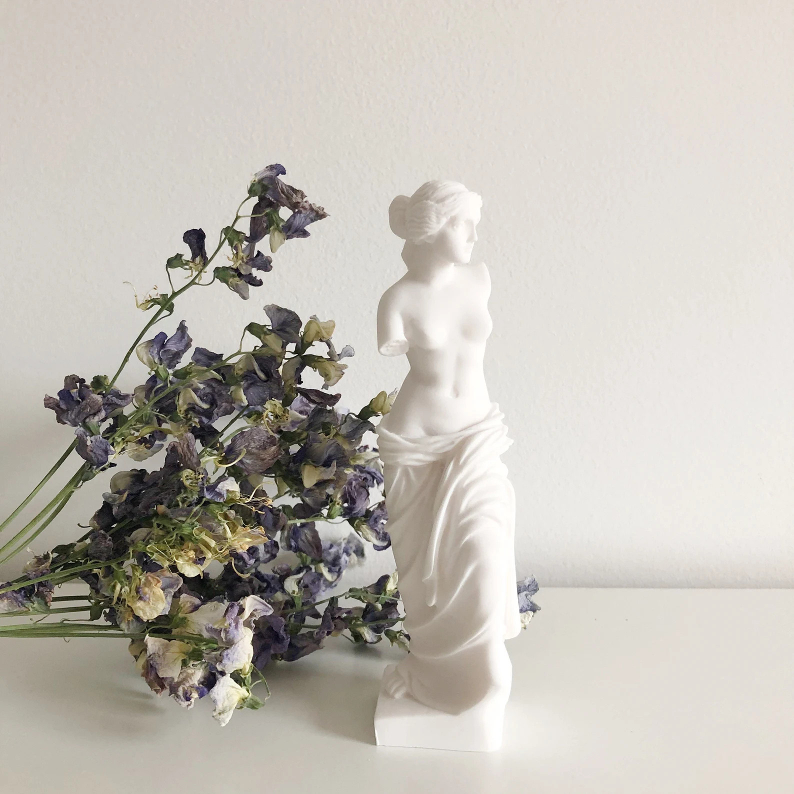 Venus De Milo Figurine White / Pearl Finish Plaster Ornament Greek Goddess Aphrodite, Woman Statu... | Etsy (CAD)