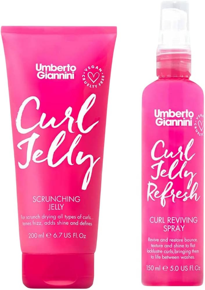 Umberto Giannini Curl Jelly - Vegan, Frizz Control Hair Styling Agent for Curly or Wavy Hair | Amazon (US)