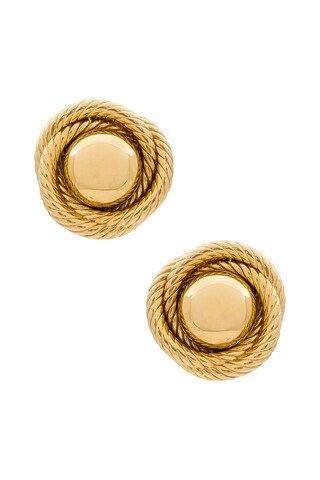 AUREUM Naomi Earrings in Gold from Revolve.com | Revolve Clothing (Global)