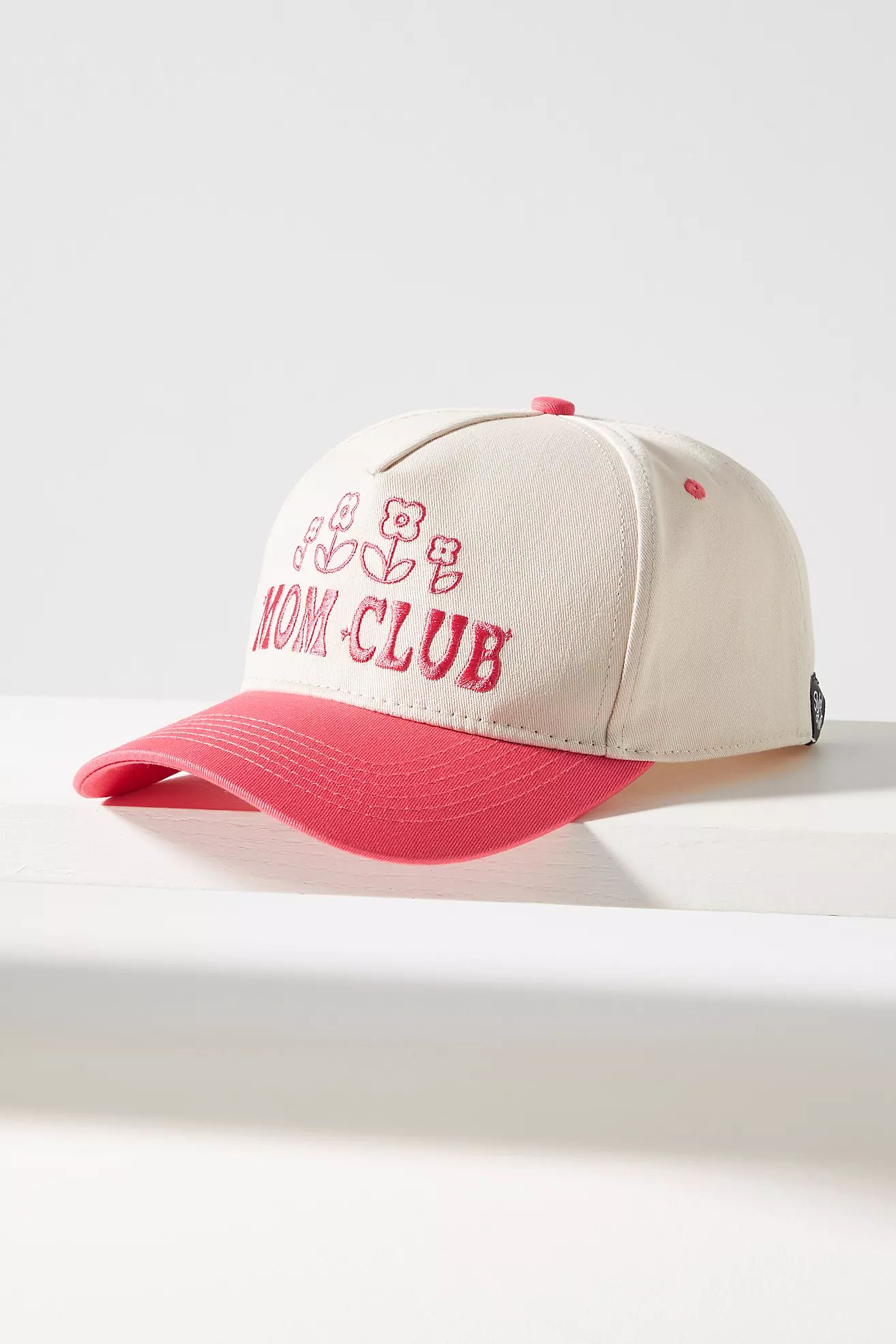 Slyfox Threads Floral Mom Club Baseball Cap | Anthropologie (US)