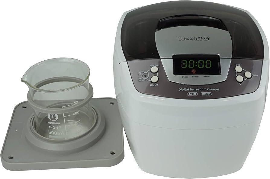iSonic P4810+BHK01B Commercial Ultrasonic Cleaner w/ 500 ml Beaker Holder Set for DIY Liposomal V... | Amazon (US)