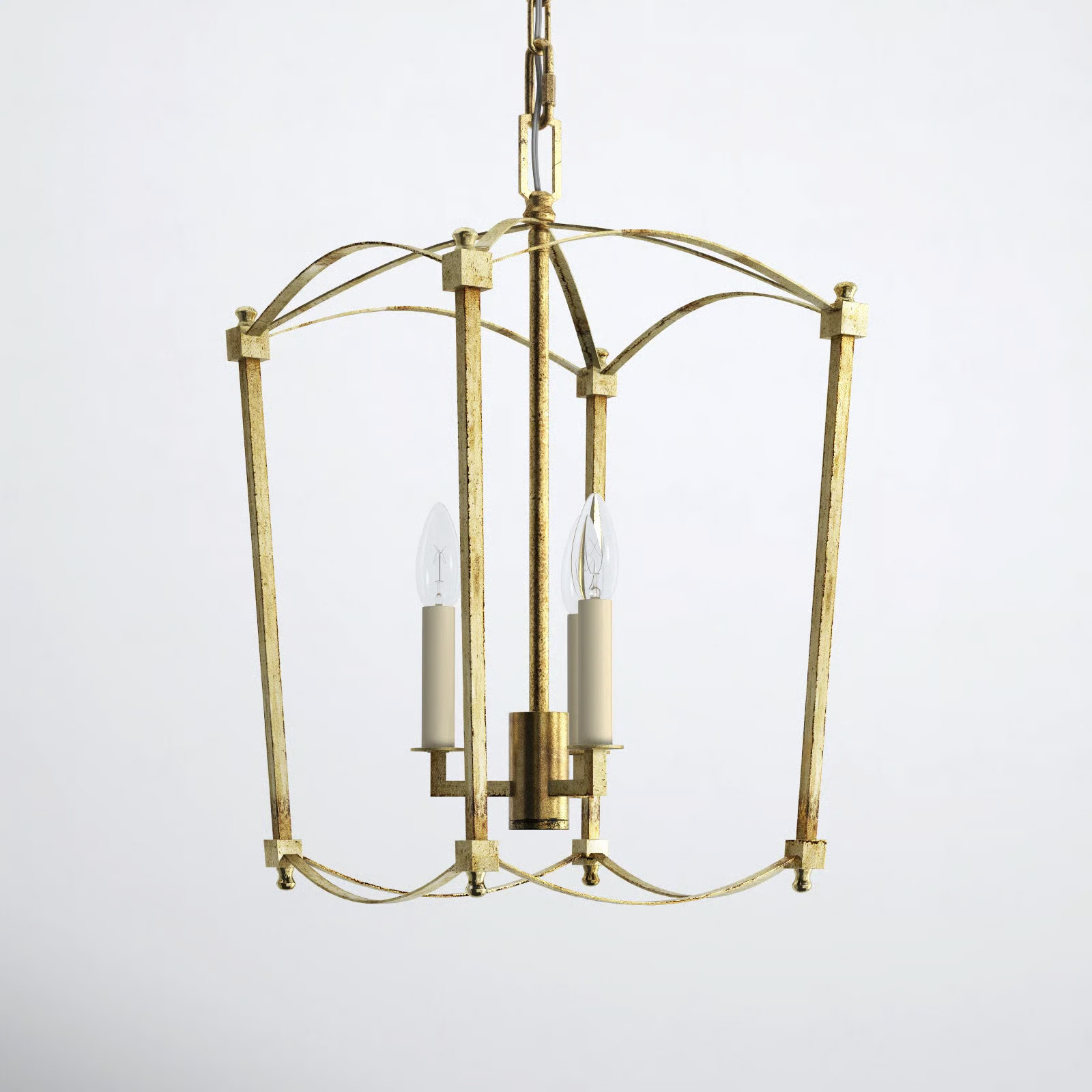 Olive 3-Light Metal Dimmable Lantern Chandelier | Wayfair North America