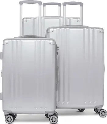 Ambeur 3-Piece Metallic Luggage Set | Nordstrom