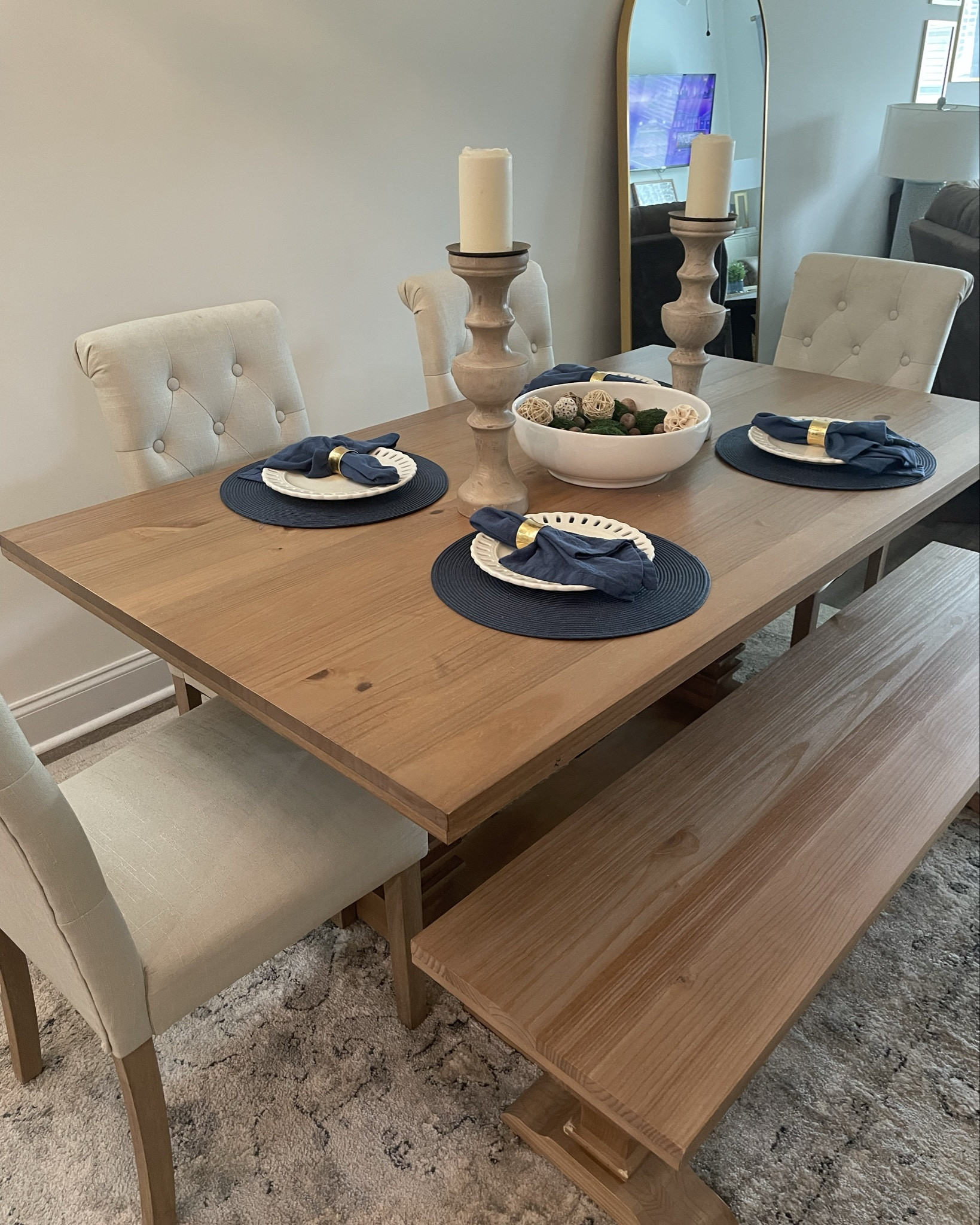 🚨MAJOR DEAL🚨

I was shopping around for furniture this weekend and saw that my dining table is ONLY $424 at Target!  It’s the perfect table for an eat-in kitchen.  It has a matching bench, or you can opt for chairs like I have from Amazon! 

Such a steal! I paid 600+ from Wayfair a couple of years back for the same table. 

#diningroom #eatinkitchen #table #rectangletable

#LTKSaleAlert #LTKHome