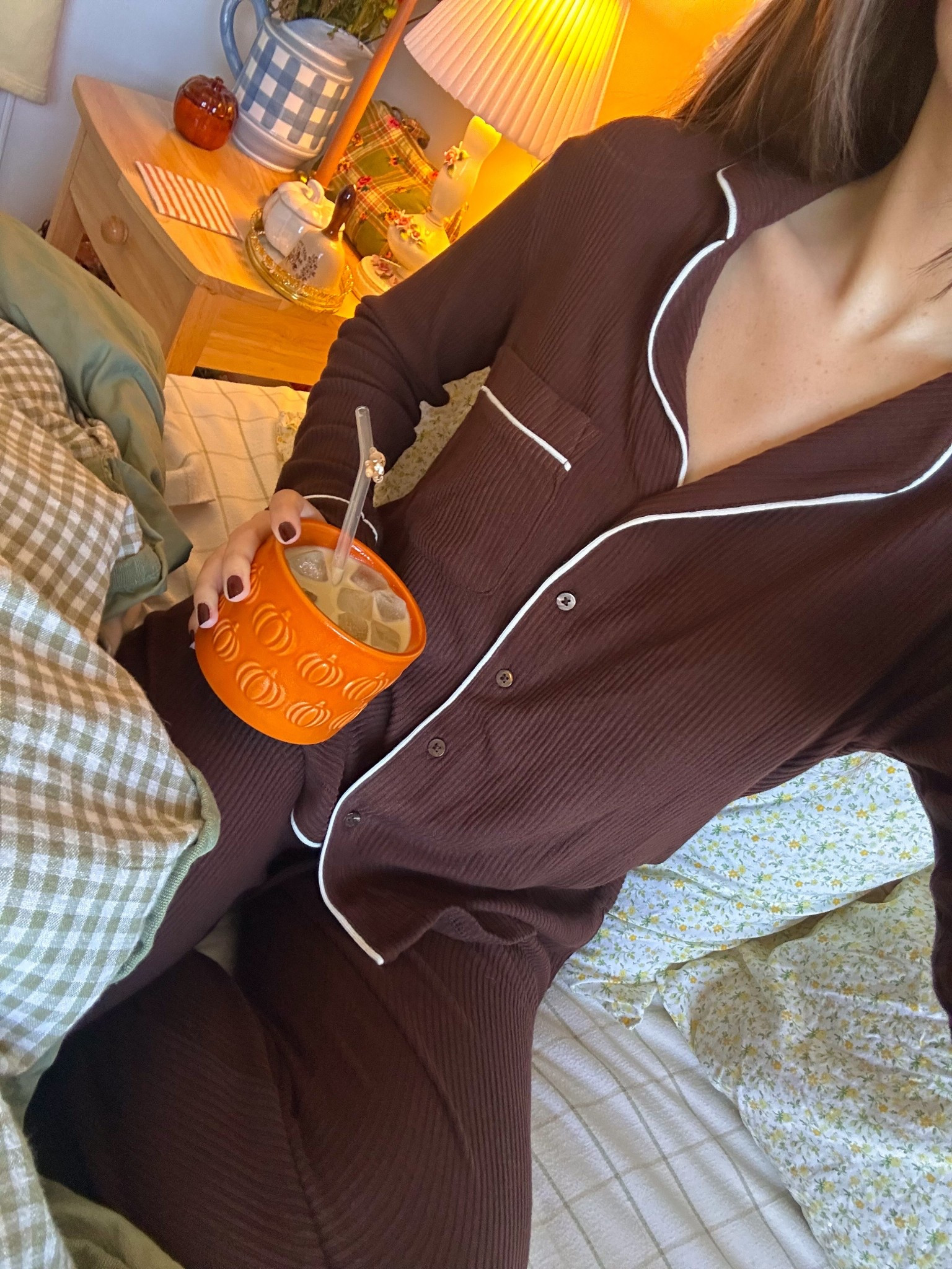 Cozy fall pjs🤎🍂

#LTKSeasonal #LTKFindsUnder50 #LTKStyleTip