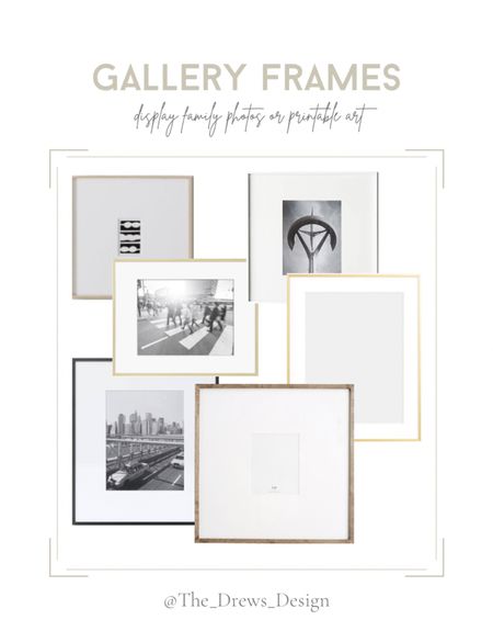 Gallery frames, west elm, pottery barn, Target, wood frames, white picture frames, square frame

#LTKstyletip #LTKhome #LTKFind