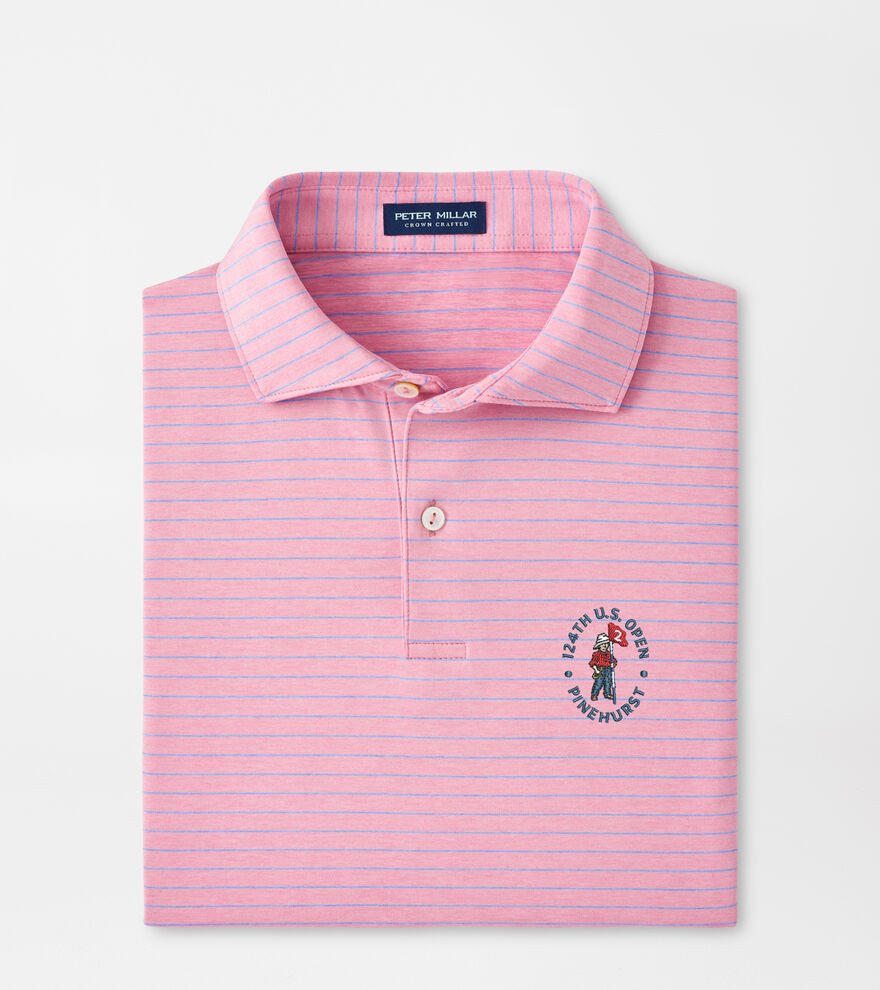 124th U.S. Open Duet Performance Jersey Polo | Peter Millar