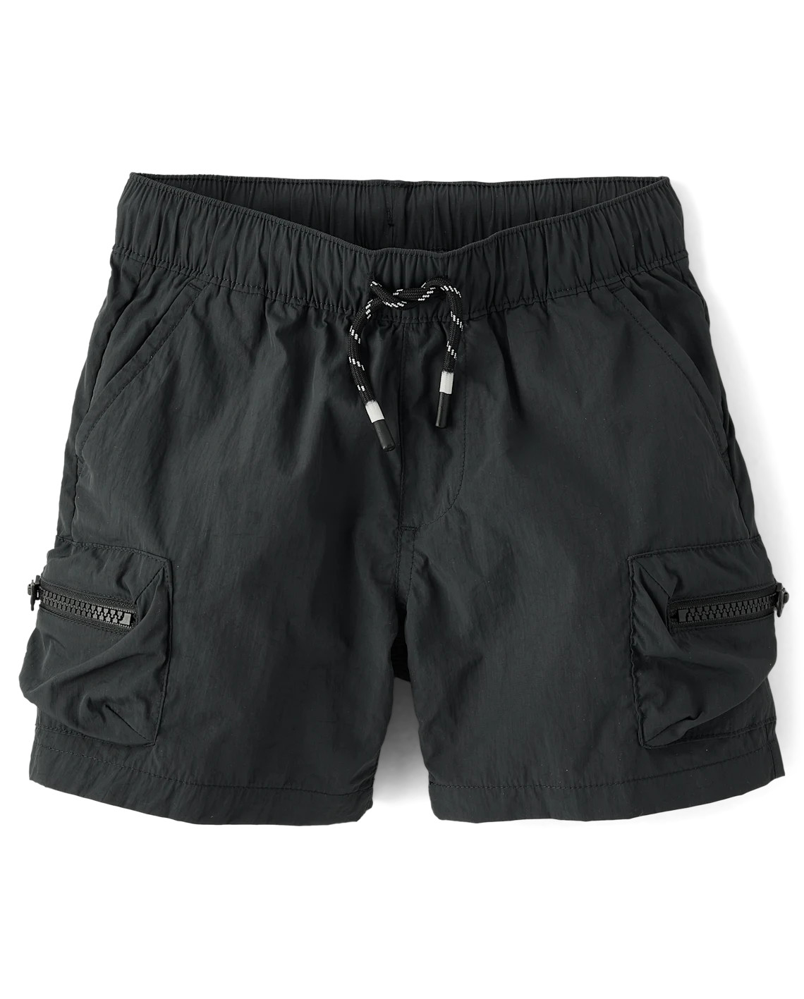 Boys Pull On Zip Cargo Shorts - gray | The Children's Place
