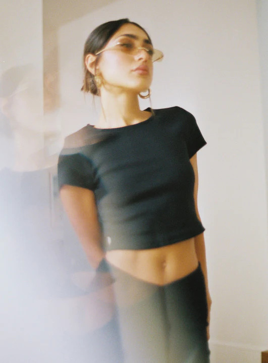 Classic Crop Tee White | Princess Polly US