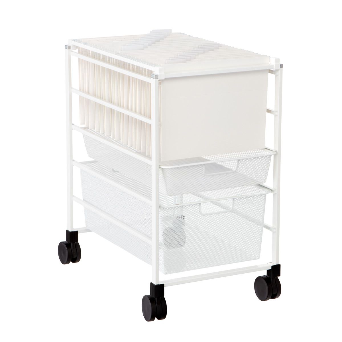 Mesh File Cart | The Container Store