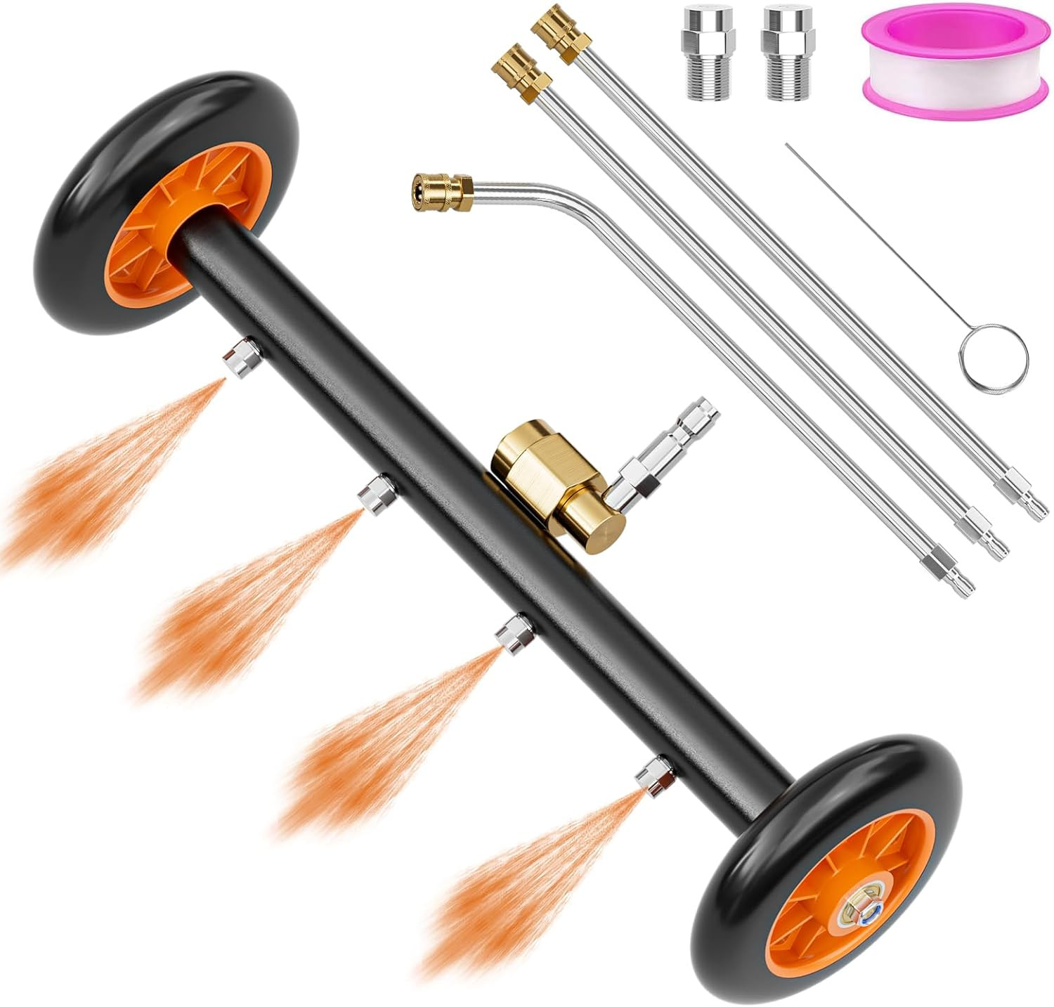SPECILITE Lavadora de Alta Pressão de 16" para Limpeza da Parte Inferior do Veículo, para Água... | Amazon (BR)
