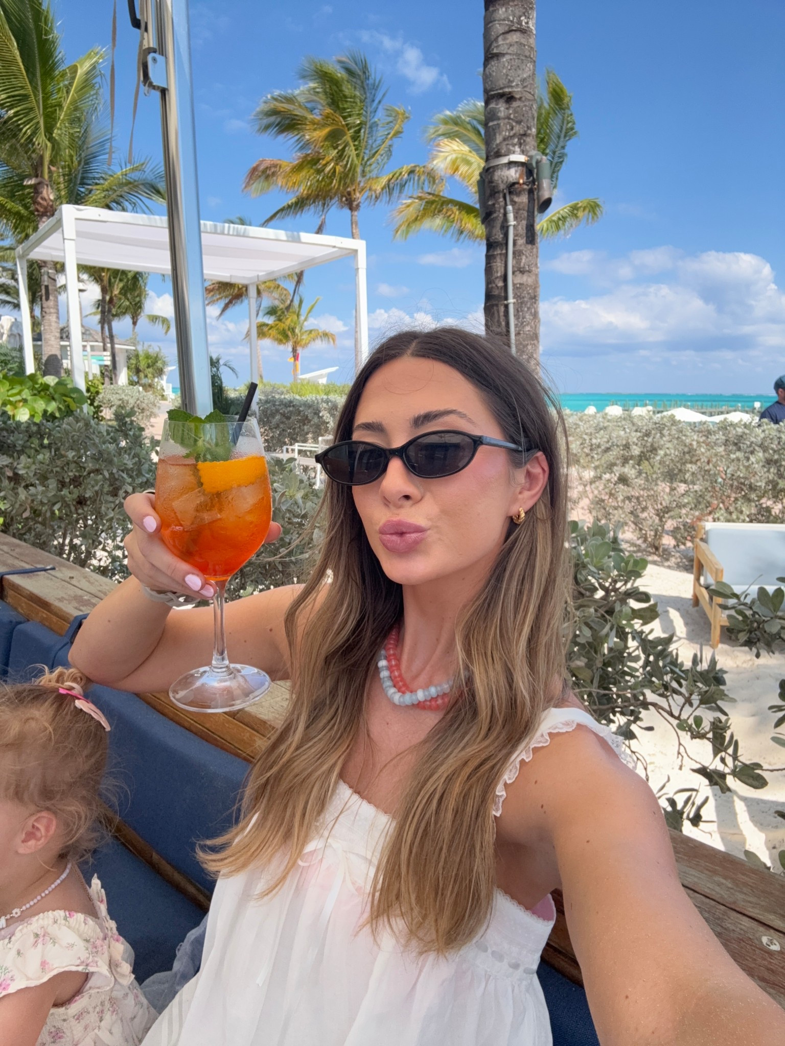 Amazon sunglasses I love that come in a 3 pack!! also this necklace is so fun to stack in different colors!! 🩵💖 