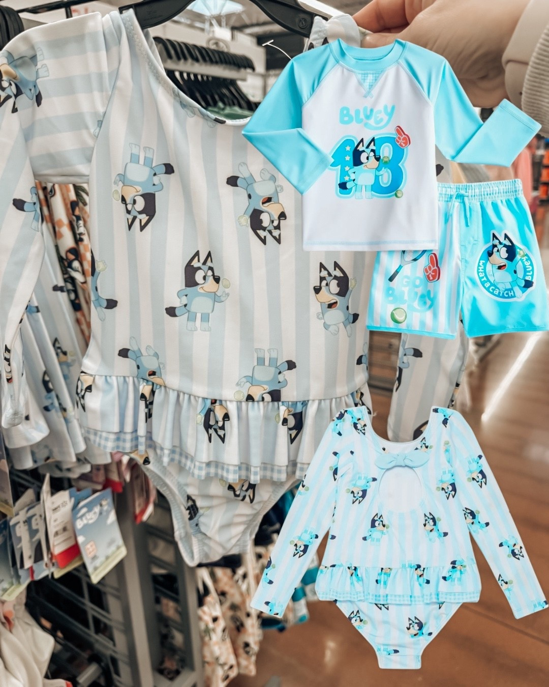 ☀️💦 Bluey swim days just got even cuter!

Your little one will be ready for all the splashy adventures in these adorable Bluey swimsuits 🐾 From pool days to beach trips, these are a must-have for summer fun!

Comfy, colorful, and full of their favorite pup 💙✨ Grab yours before they’re gone!

#LTKkids #SummerStyle #BlueyObsessed #MomFinds #SwimwearStyle #Bluey #KidsSwim