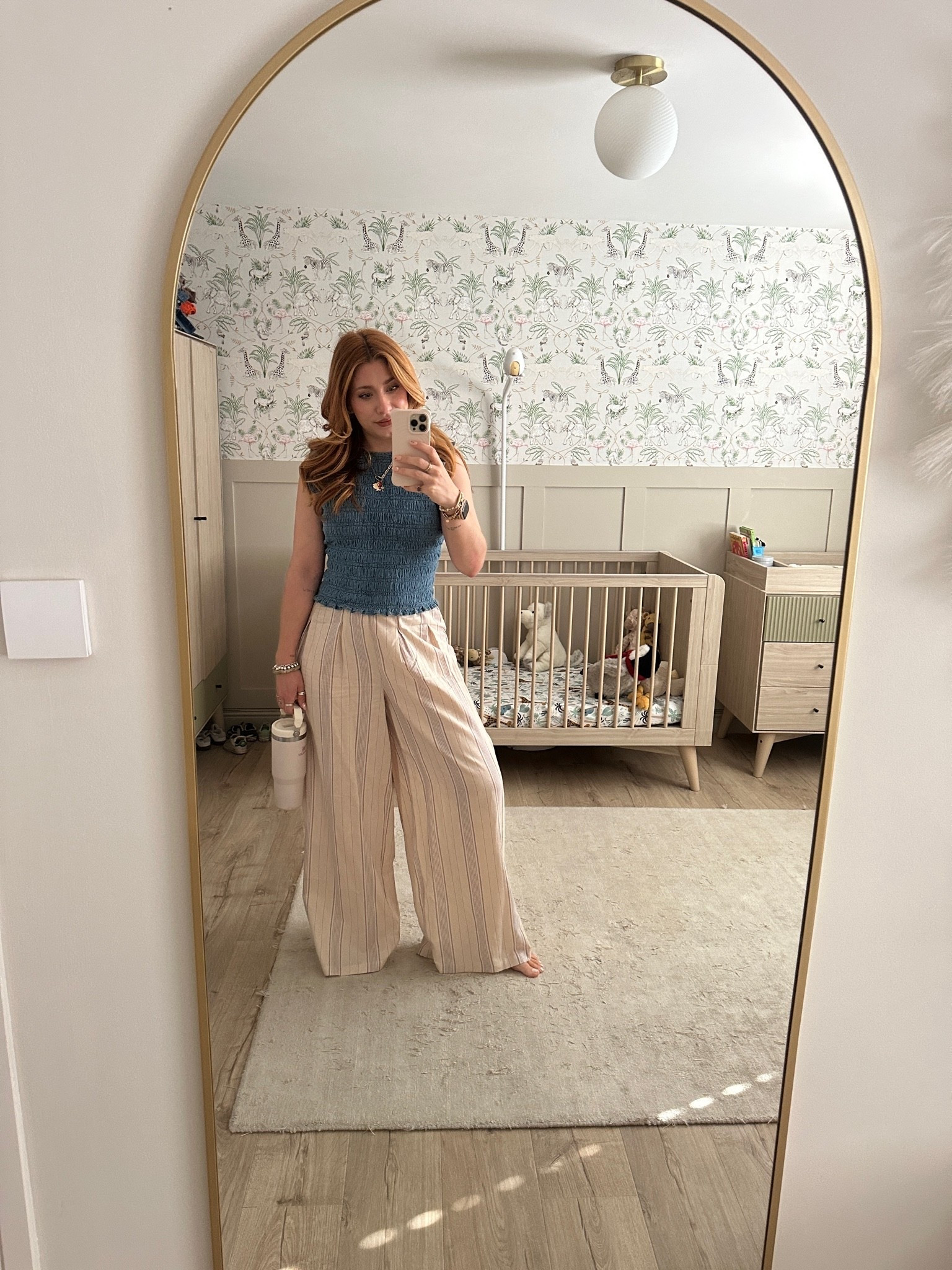 M&S 👌🏼👌🏼👌🏼 wearing a 10L in the trousers and a 10 in the top

#LTKsummer #LTKmidsize #LTKuk