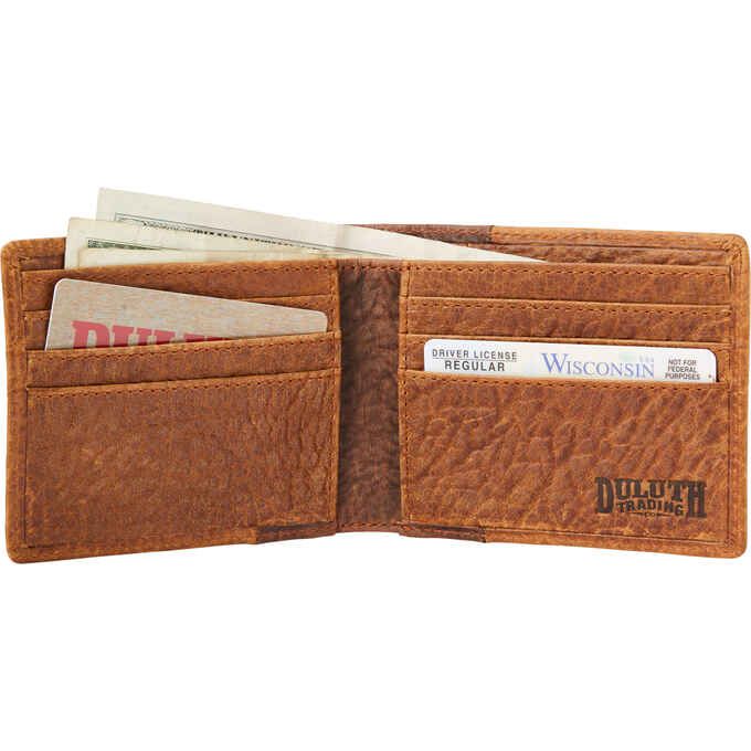 Men's Billslinger's Bison Bi-Fold Wallet | Duluth Trading Company