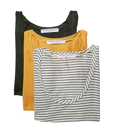 Project Social T Scoop Neck Tees Set | Zappos