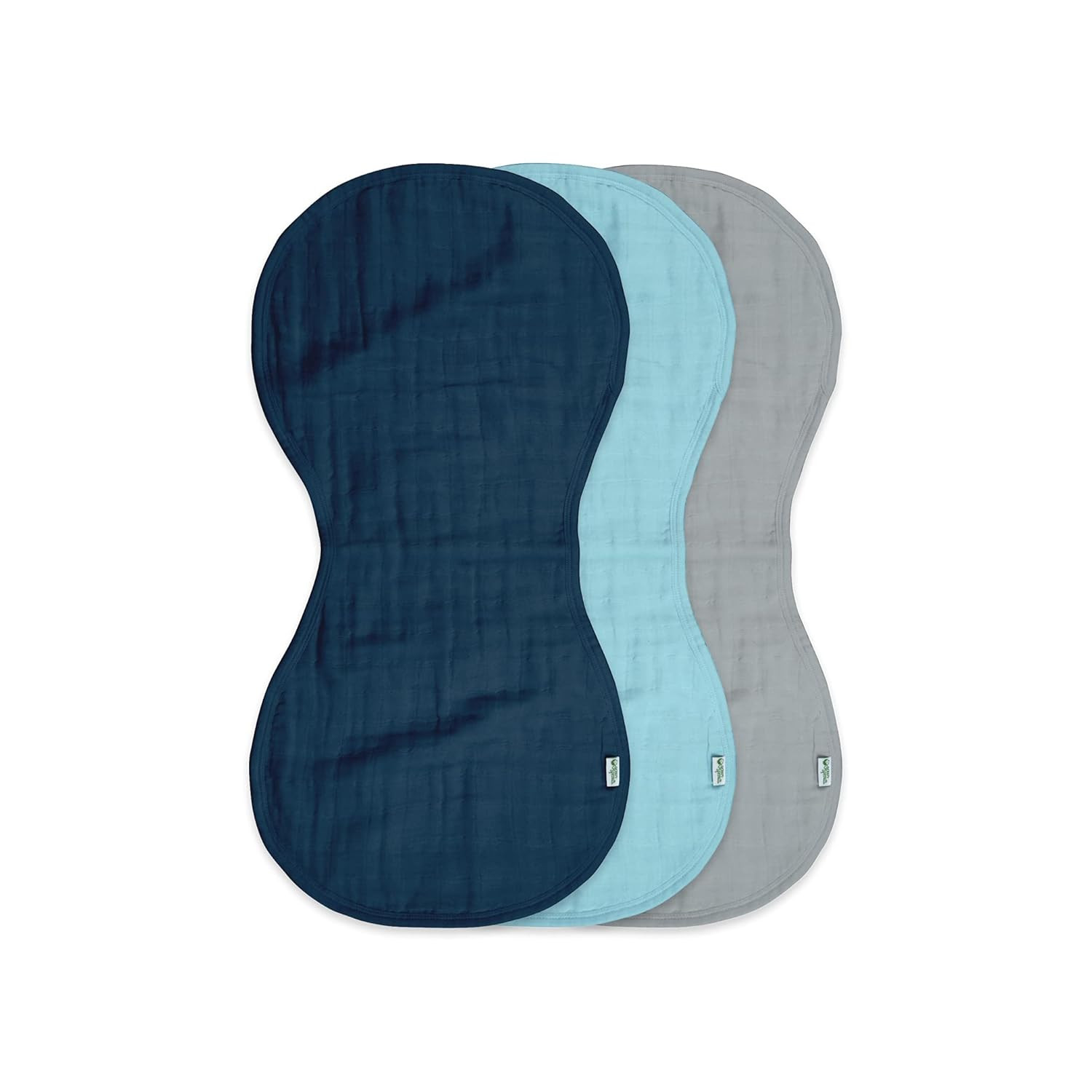 green sprouts Muslin Burp Cloths made from Organic Cotton | 4 absorbent layers protect from sniff... | Amazon (US)