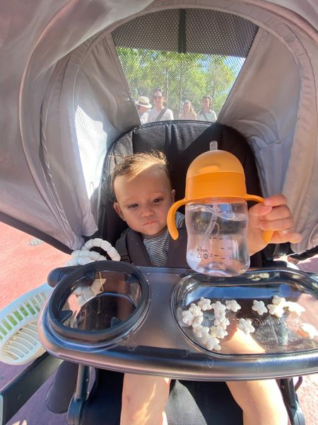 This tray for the uppababy stroller has been a life saver 👌🏽 no need for a high chair anywhere at Disney with this guy!  The portable stroller fan is 24% off too!

#LTKFind #LTKkids #LTKbaby