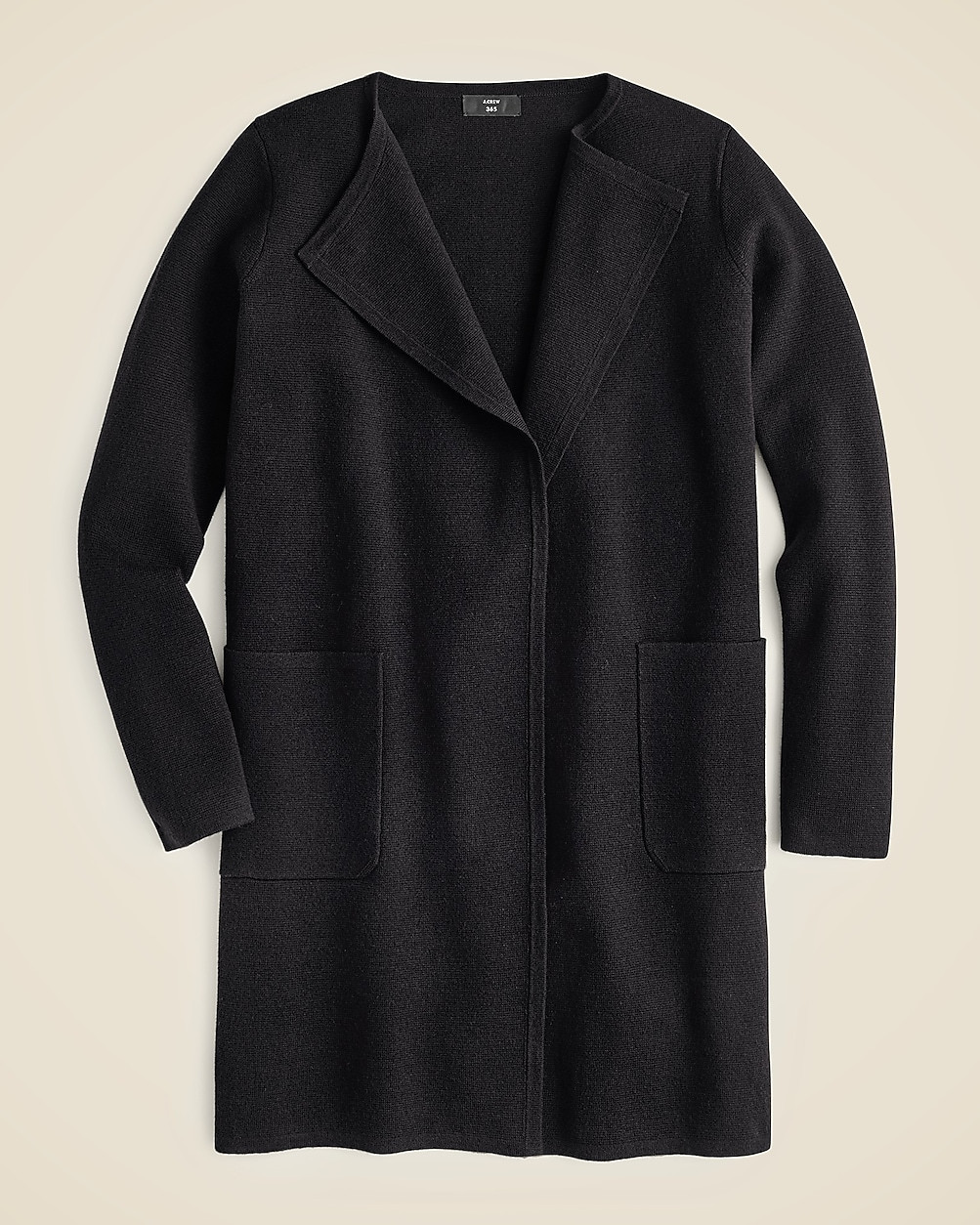 Juliette collarless sweater-blazer | J. Crew US