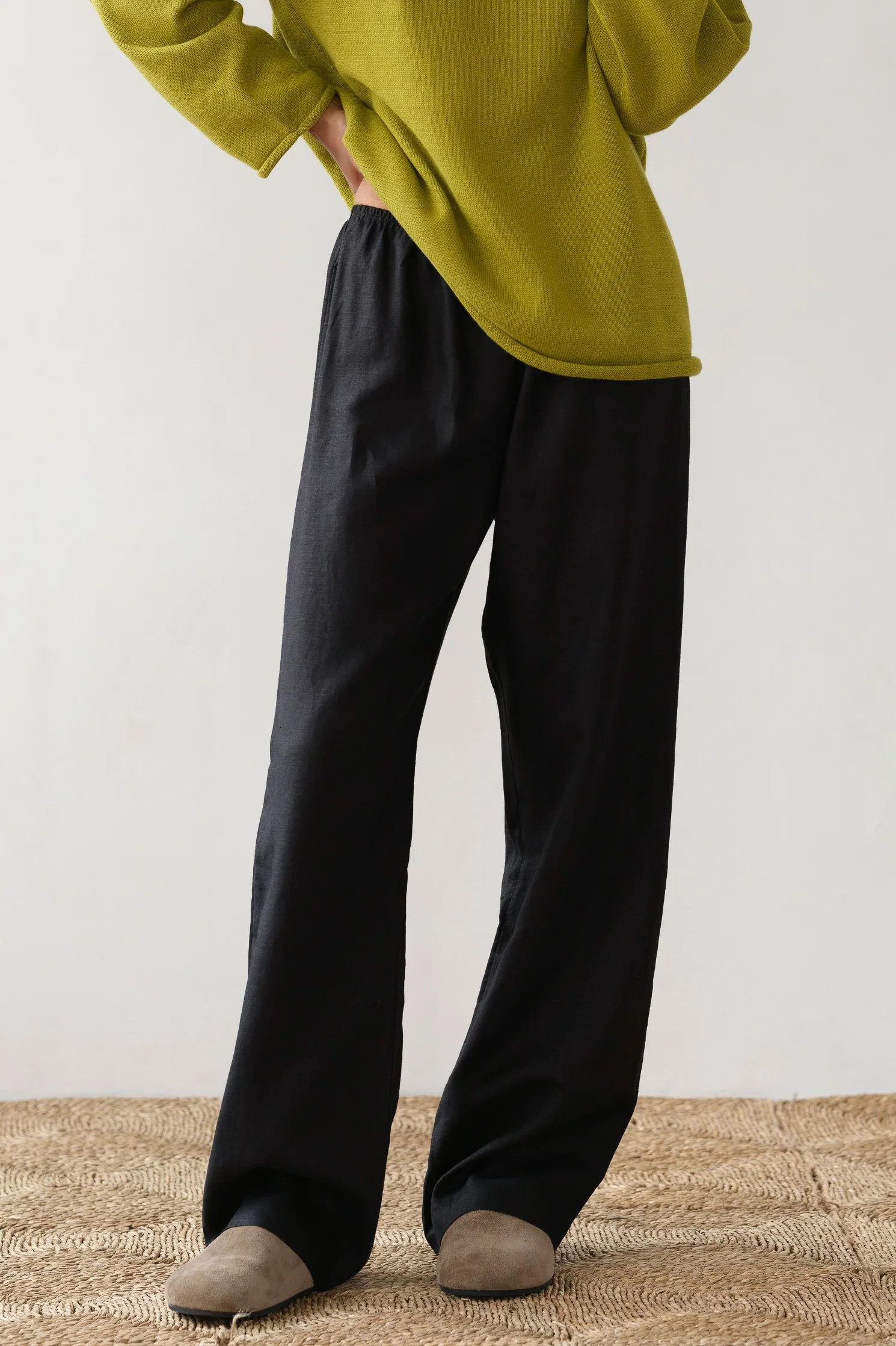 The Linen Simple Pant | DONNI.