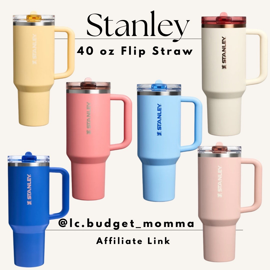 $45 40 oz Flip Straw Tumblers! These are my favorite bc no SPILL! 🤩

#tumbler #momlife #giftsforher #waterbottle #pink #blue #springcolors #handle #straw 

#LTKSeasonal #LTKGiftGuide