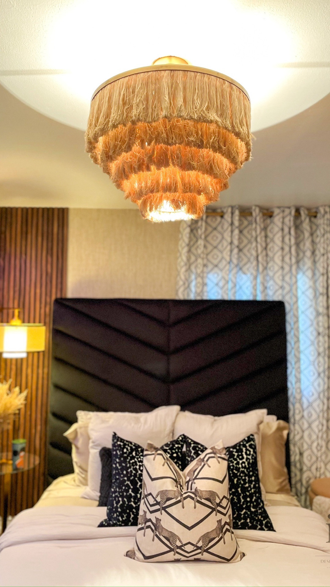 Blink and she’s a teenager! This project was all about transforming this room from a little girl's space with pink and white to a new moody chic teenager vibe! 

Since we had limited space, we used smart storage pieces, like a hideaway secretary desk, that provided space for studying and later a seating area for reading. We used textured wallpaper paired with wood acoustic paneling so we still bring that calm in the space. Of course, we had to pair with fun adjustable lighting. The high platform bed, and the curtains helped to trick the eye making the room feel elevated in height. 

 All for a growing young teenage lady! 

Follow for more inspo on LTK @iddesigns.co

#LTKstorytime #LTKKids #LTKHome