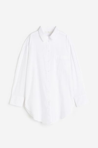 Linen-blend shirt | H&M (UK, MY, IN, SG, PH, TW, HK)