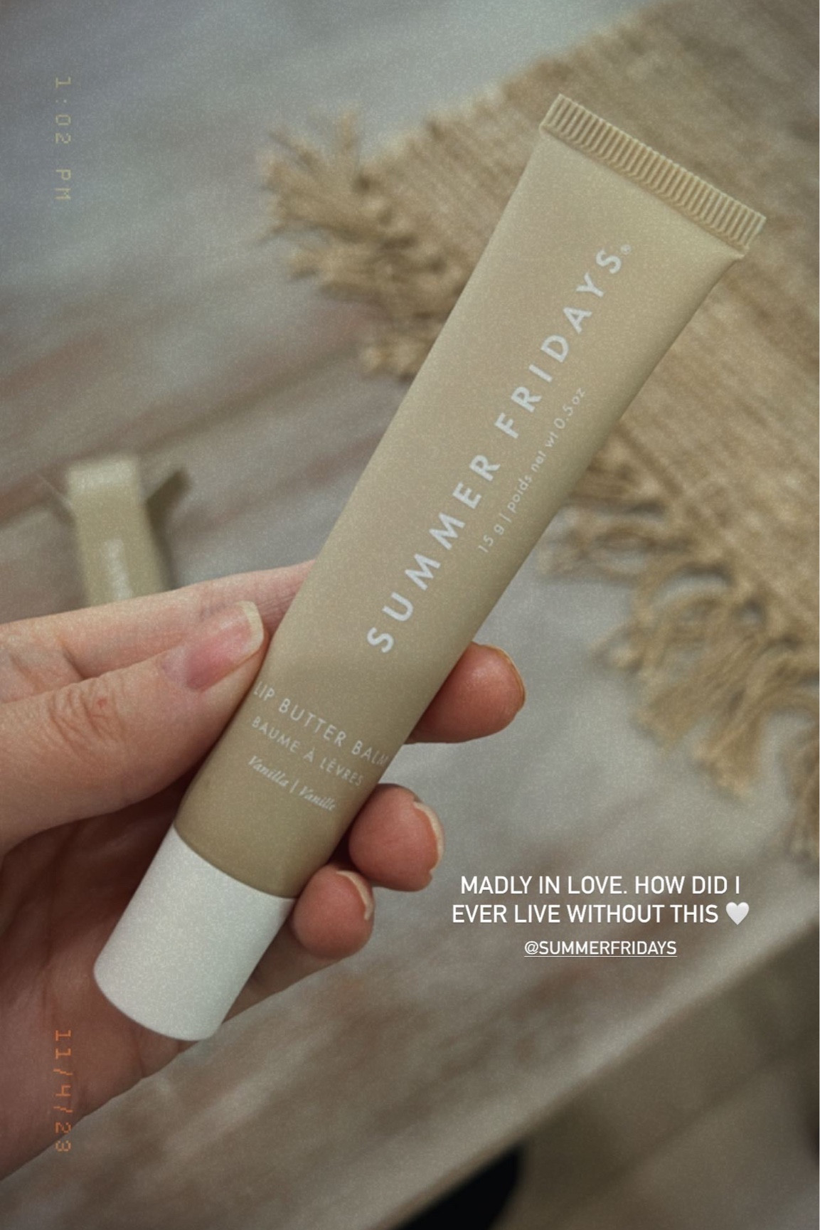 The best lip gloss/lip treatment ever! It’s like warm vanilla sugar on your lips xo 

#LTKfindsunder100 #LTKbeauty #LTKfindsunder50