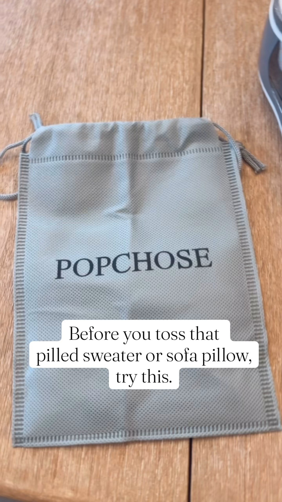 The $10 @popchose__ gadget that adds new life to shabby looking fabric.
An easy and affordable way to prevent having to buy NEW.
