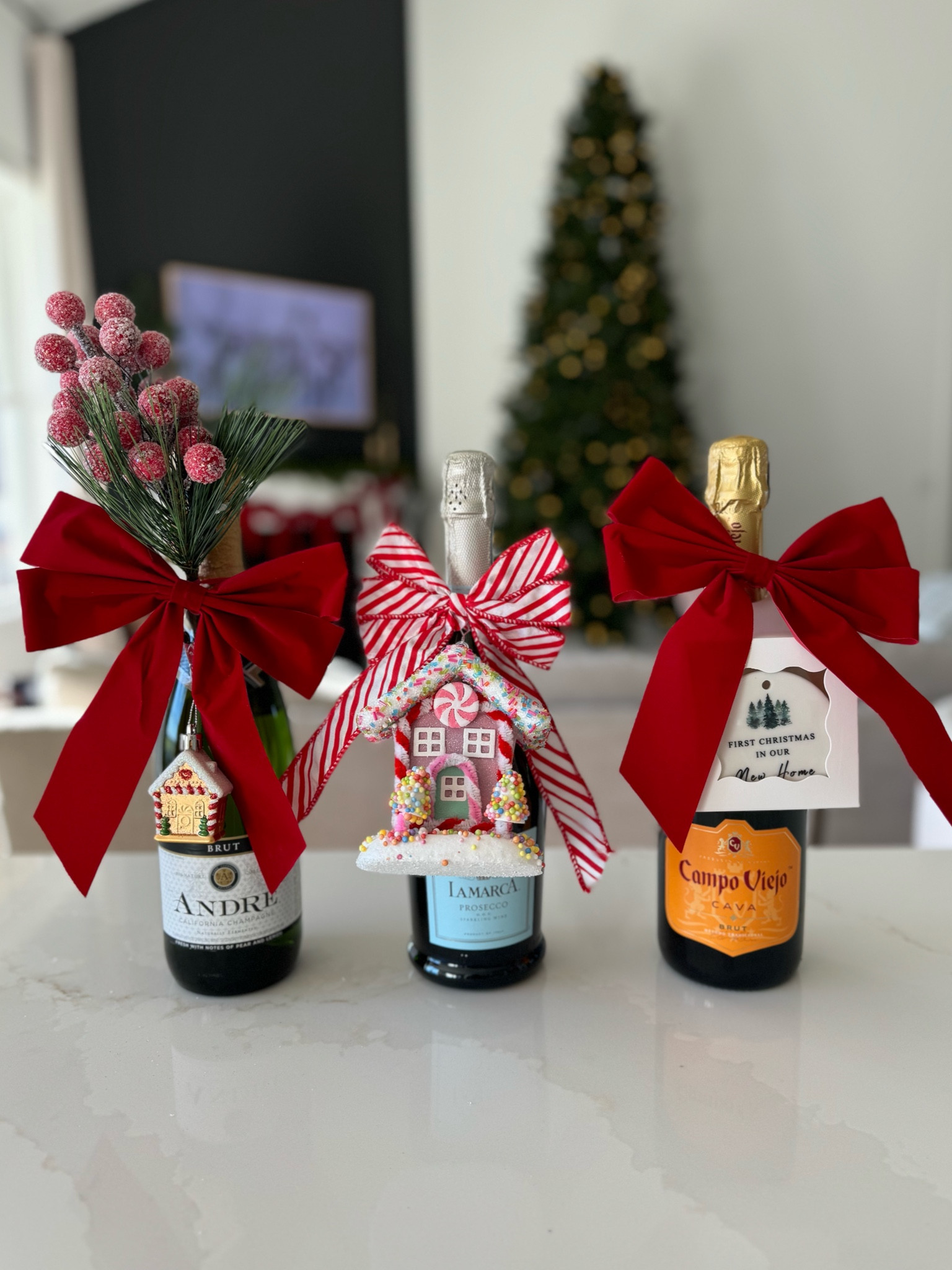 First Christmas In New Home  Ornament House Warming Gift | Client Christmas Gifts | White Elephant | Realtor Christmas 
#realestate #realtor #closinggift #housewarming #christmas

#LTKGiftGuide