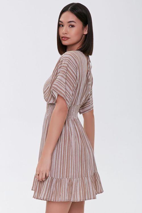 Plunging Striped Mini Dress | Forever 21 (US)