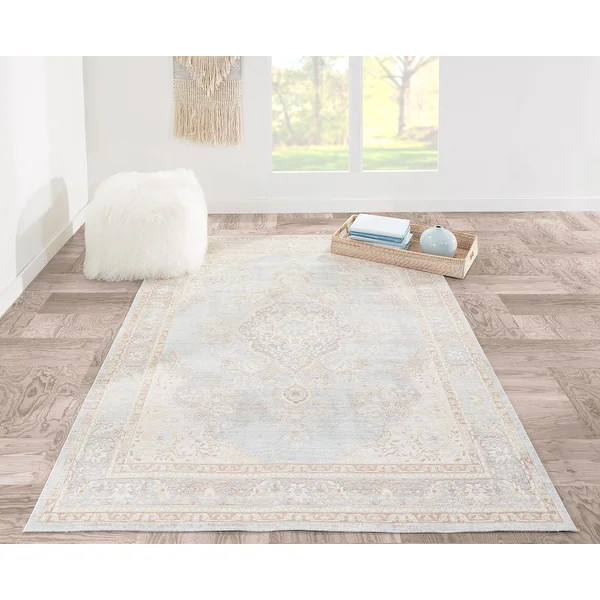 Momeni Isabella Vintage Traditional Medallion Area Rug | Bed Bath & Beyond