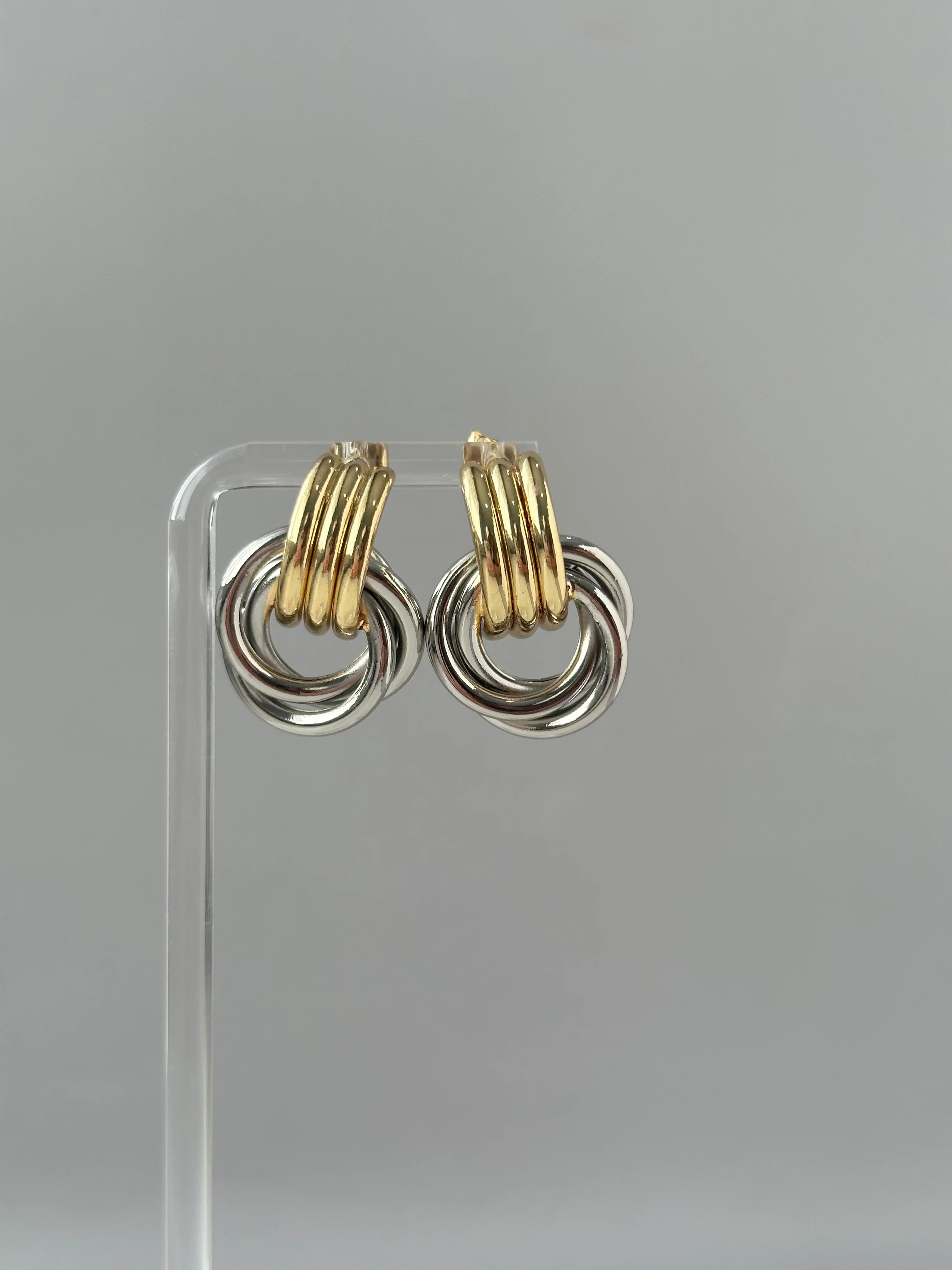 Bay Two-Tone Earring | These Three