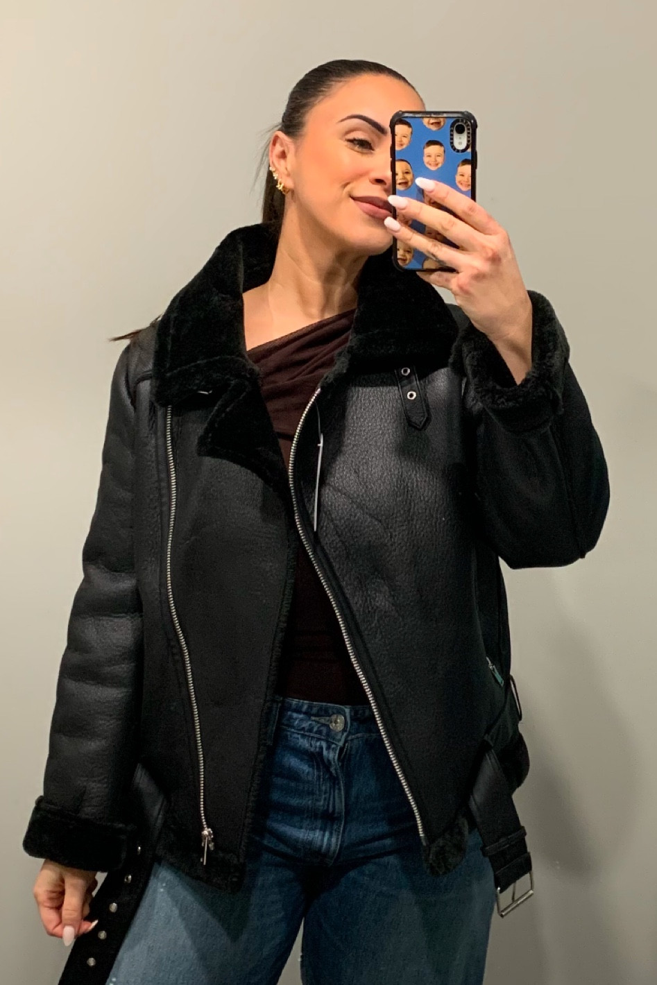 Can we have a moment for this jacket ❤️‍🔥❤️‍🔥 I’m OBSESSED with this Zara Dupe and in my opinion it looks so much better and the structure of it is top tier. Not to mention it’s HALF THE PRICE (under $90)
I’m wearing a size L

#LTKdatenight #LTKstyletip #LTKFashionMonth