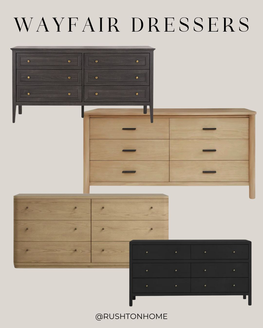 These dressers from Wayfair are beautiful! So great for a bedroom redo in 2025!

#bedroomdecor #bedroomdesign #masterbedroom #bedroomfurniture 

 #LTKHome