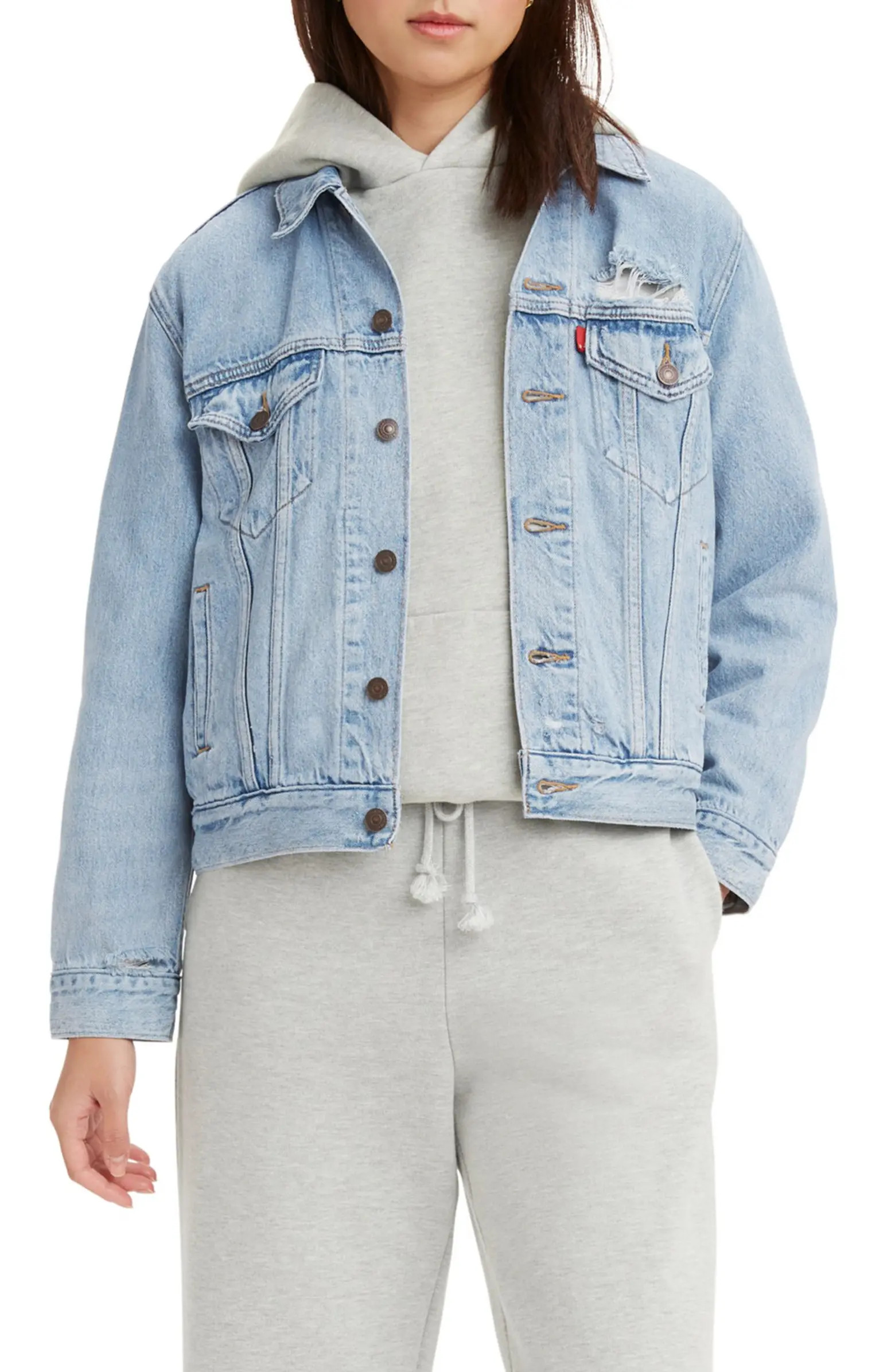 Ex-Boyfriend Denim Trucker Jacket | Nordstrom