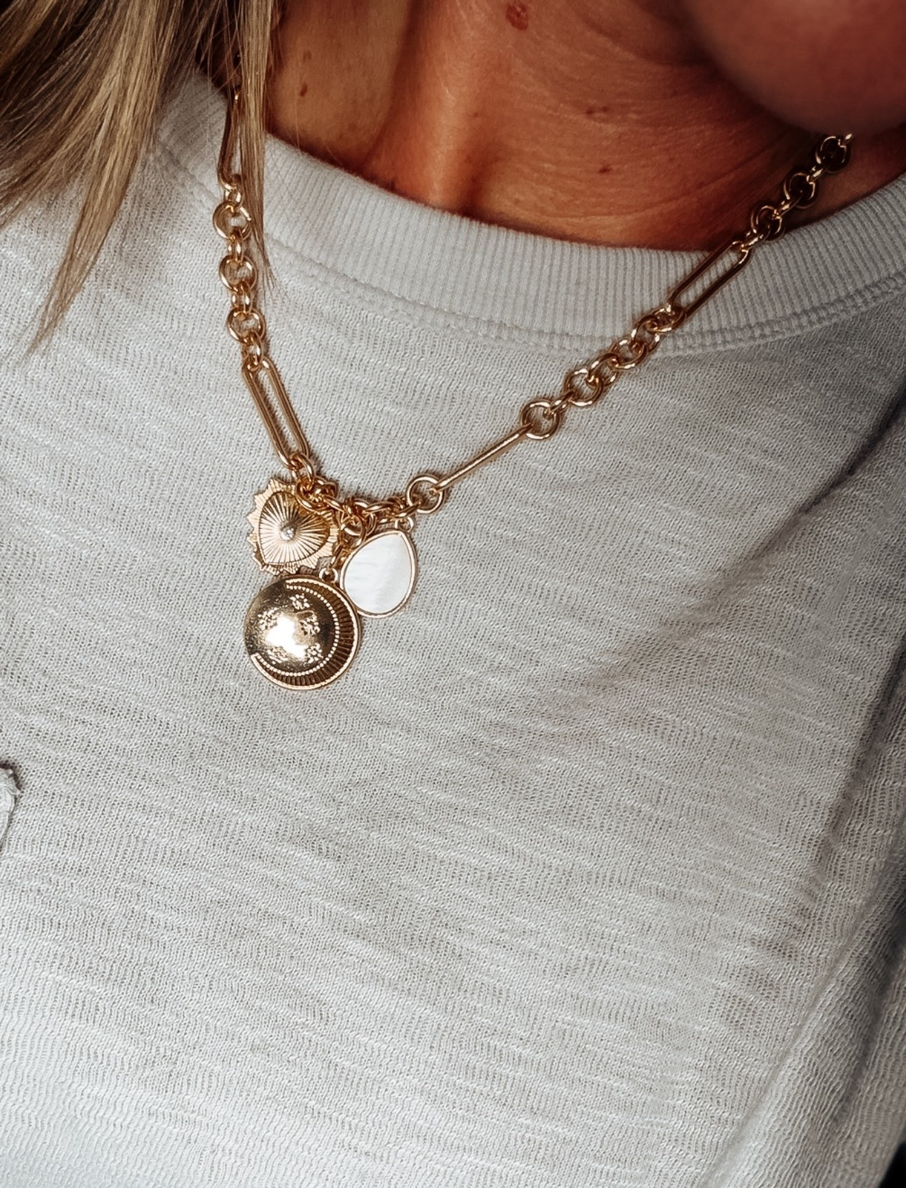 Another Target new arrival. In love with this new necklace. Goes so well with almost every outfit  

#LTKootd #LTKMothersDay #LTKmomlife