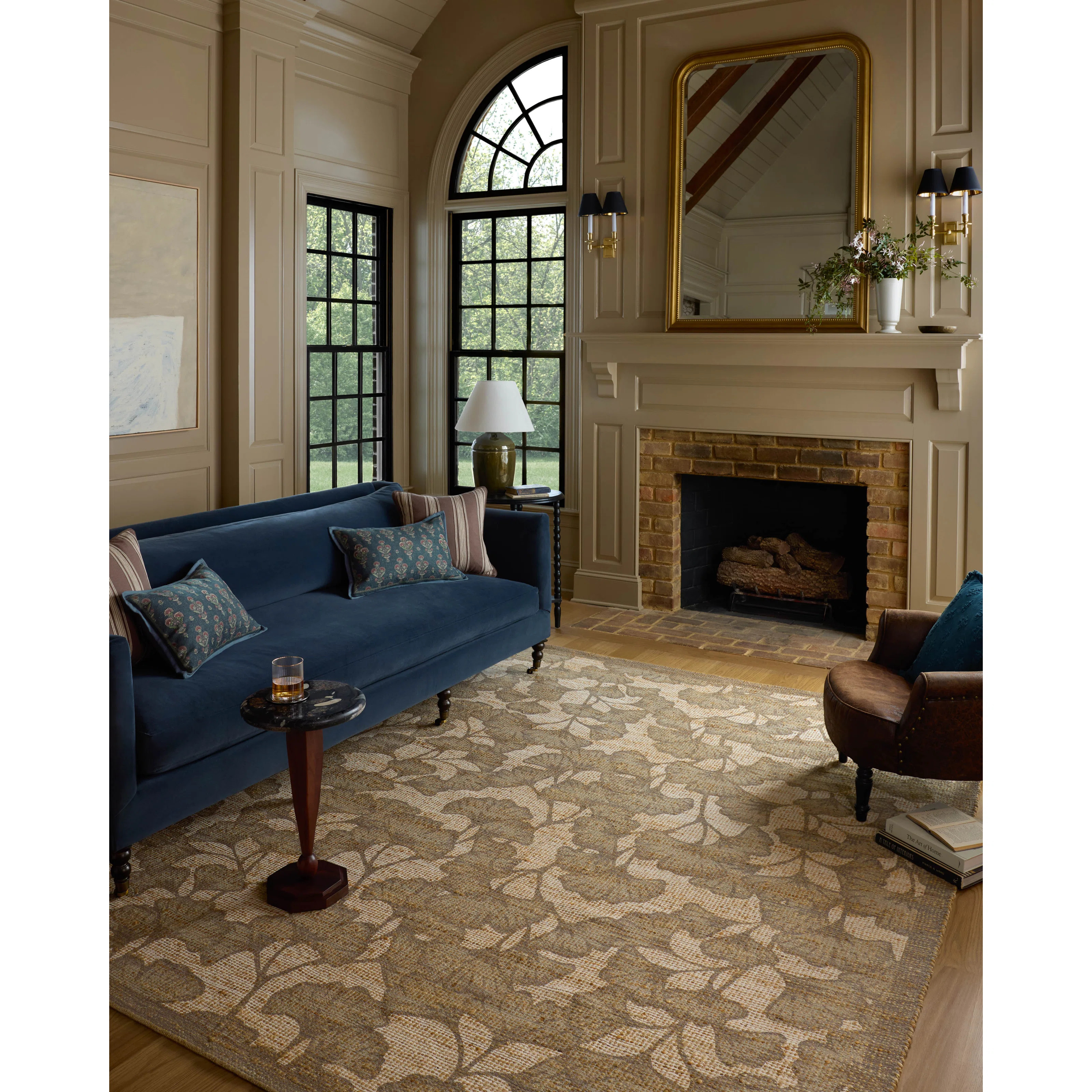 Chris Loves Julia x Loloi Rue Olive / Sage Area Rug | Wayfair North America