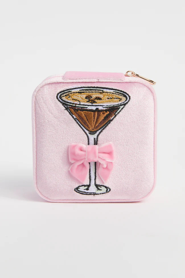 Azalia Espresso Martini Jewelry Box | Pink Lily
