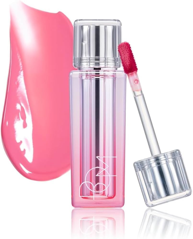BOM COSMETICS Lip Flash Tint #02 Peach Flare, Sheer Hydrating Glossy Lip Tint, Lightweight Lip St... | Amazon (US)