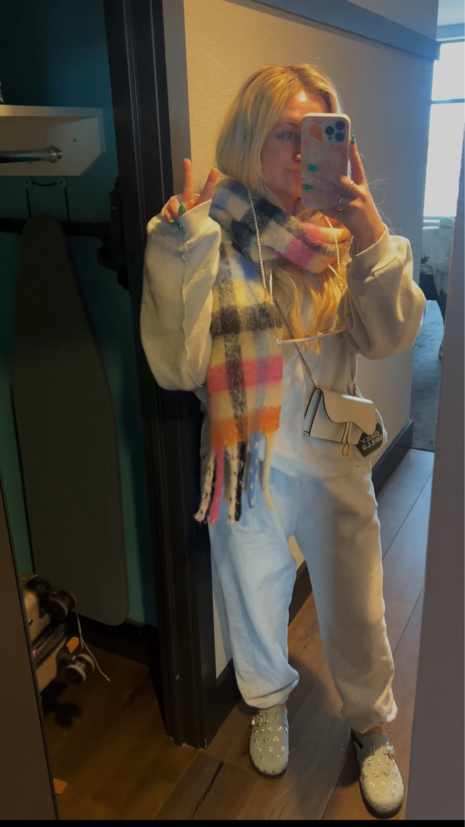 Wearing a m/l in the daily drills set