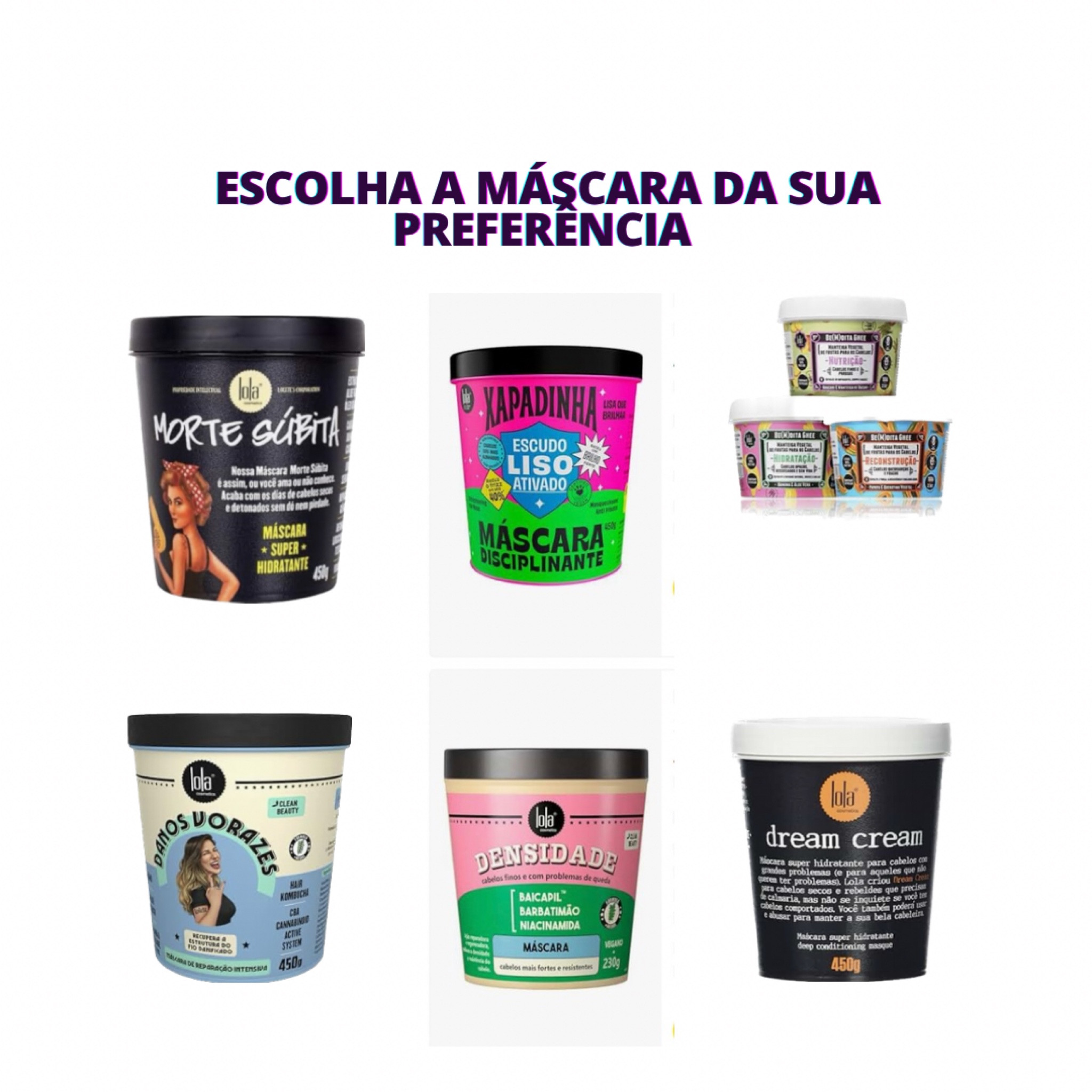 Mascara Santa lolla!

Escolha a que combina com seus cabelos! 

#LTKbeleza #FashionMonth #LTKbrasil