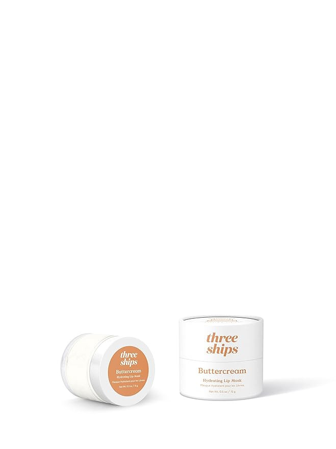 Three Ships Buttercream Hydrating Lip Mask – Intensive Vegan Lip Moisturizer – As Seen on TV ... | Amazon (US)
