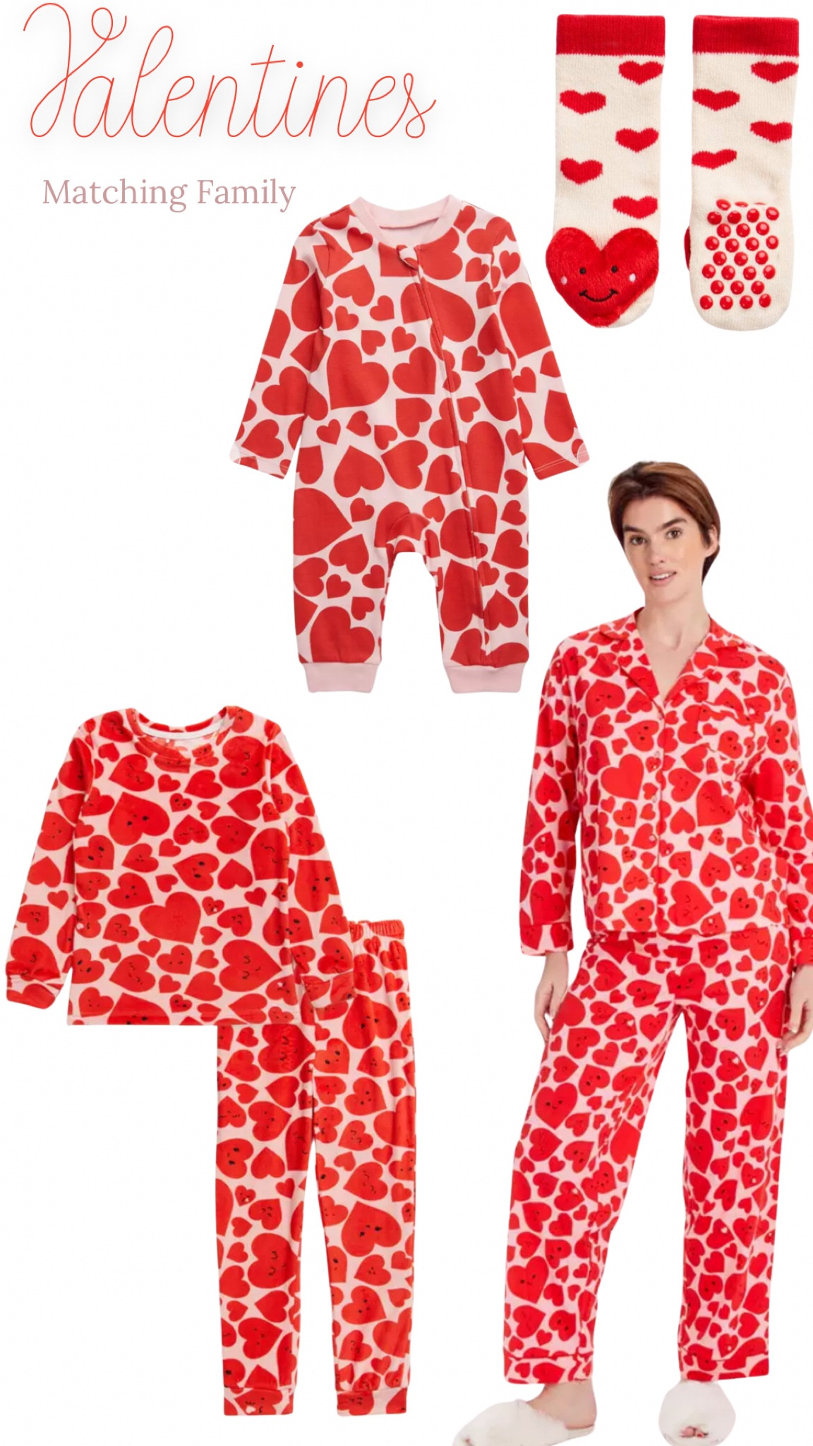 Matching family valentines pjs 

#LTKfamily #LTKSeasonal #LTKkids