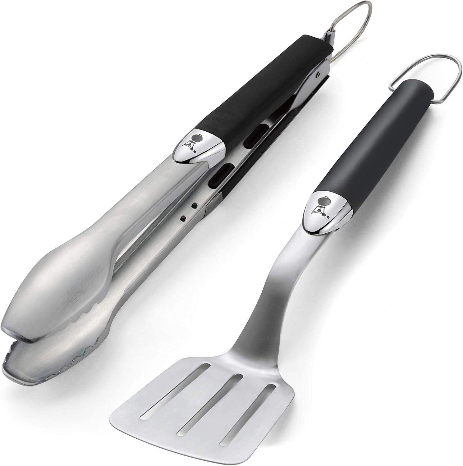 Weber Original Portable 2-Piece Stainless Steel Tool Set | Amazon (US)