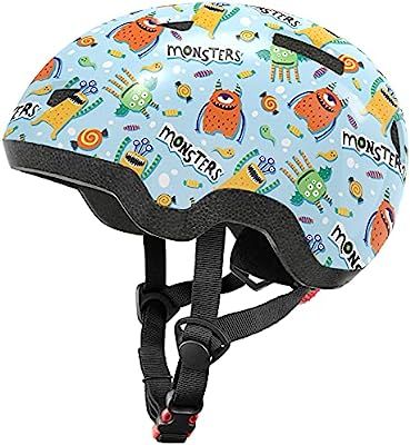 Toddler Bike Helmet for Boys and Girls, Adjustable Kids Helmets from Infant/Baby to Children, 1/2/3/ | Amazon (US)