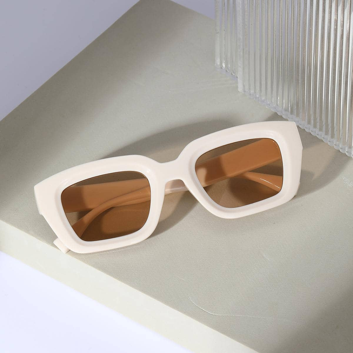 Quadratische Brillengestelle Modebrillen Sonnenbrillenzubehör Strandaccessoires Für Frauen Sonnenbrillenzubehör Vielseitig Einsetzbar Herbst Winter Damenoutfits Geschäftliche Lässig Geschenke Für Sommerurlaub Am Strand, Outdoor, Reisen | SHEIN