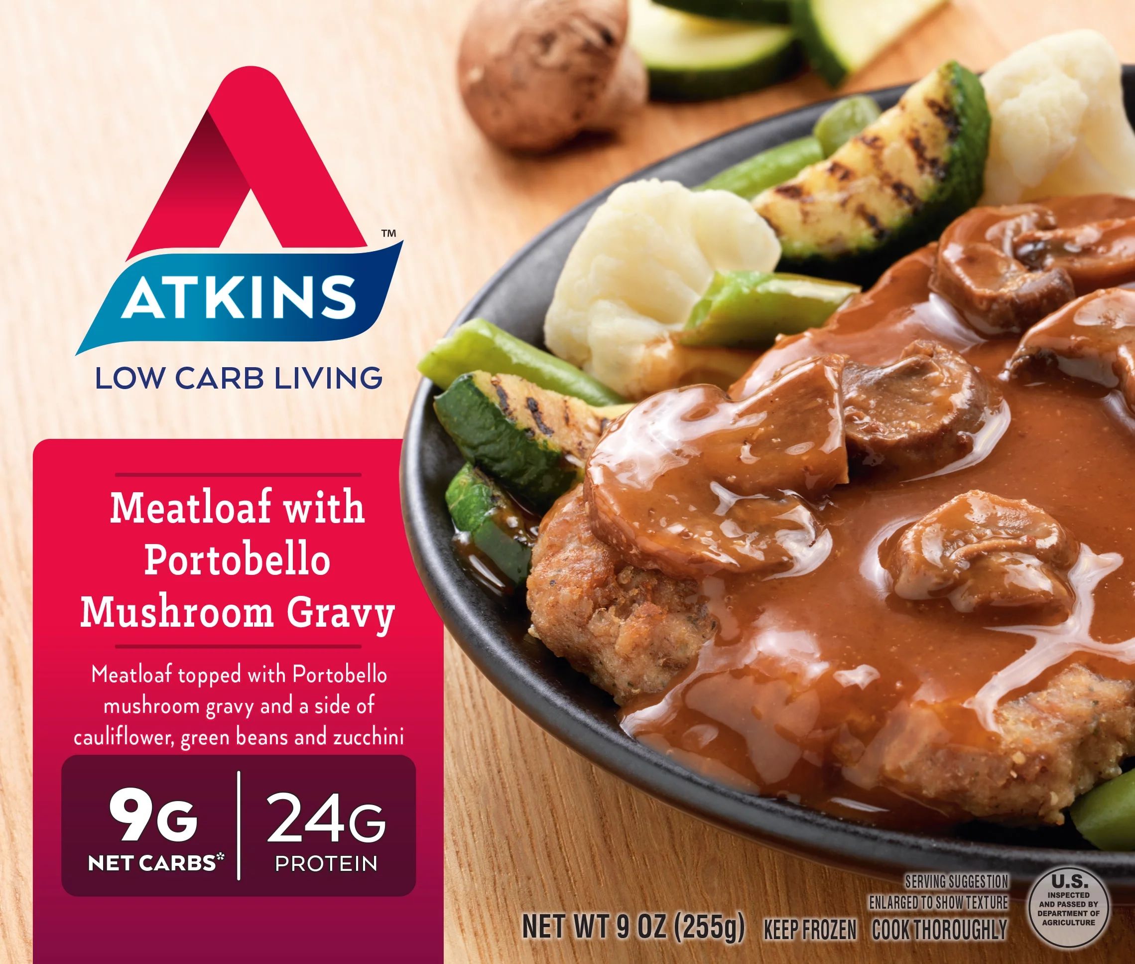 Meatloaf with Portobello Mushroom Gravy | Walmart (US)