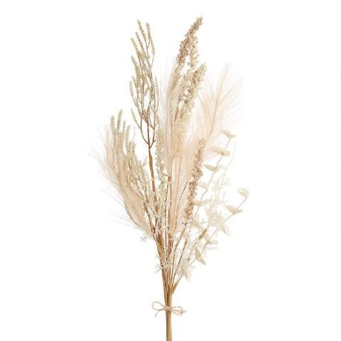 Faux Natural Meadow Grass Bunch | World Market