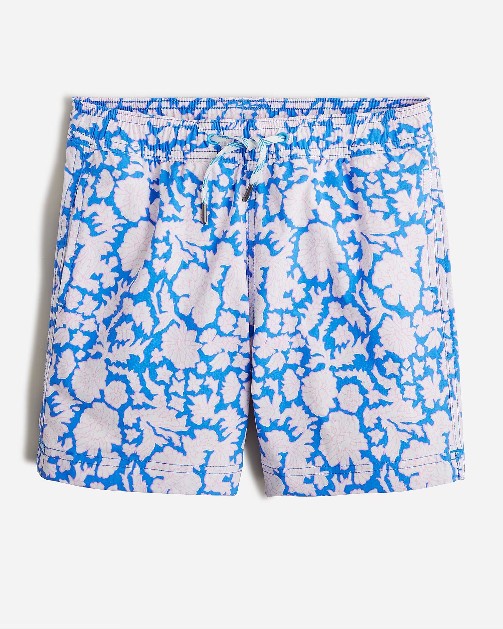 SZ Blockprints™ X crewcuts boys' printed swim trunk in floral | J.Crew US